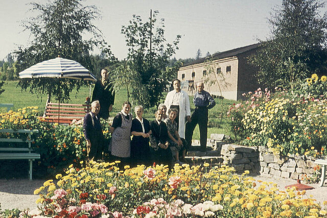 In den 70er Jahren entsteht „Klein – Markkleeberg“ als großer Garten unter Mitgestaltung von Bewohnern